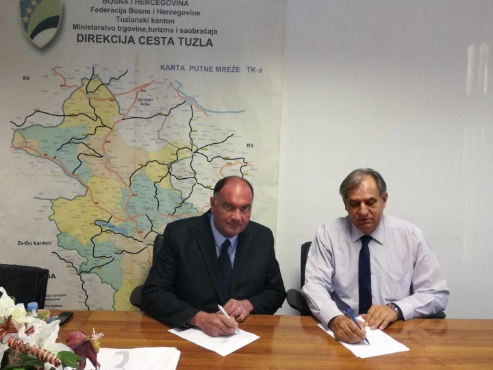 Infrastrukturni projekti Direkcije regionalnih cesta TK-a na području Općine Živinice
