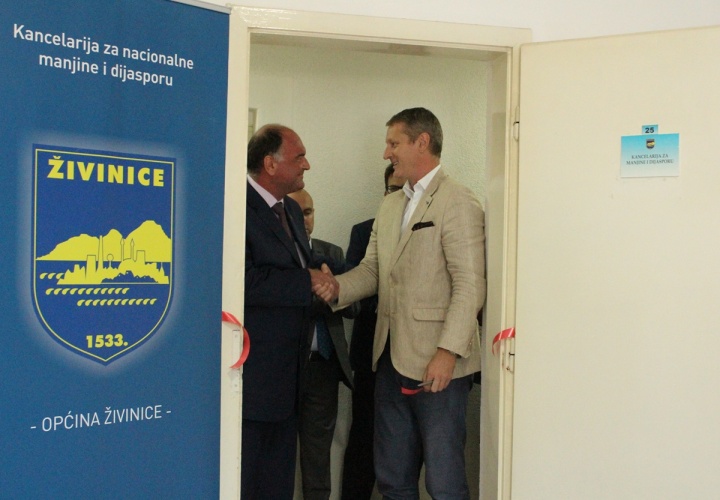 U Živinicama otvorena prva Kancelarija za manjine i dijasporu u Federaciji BiH