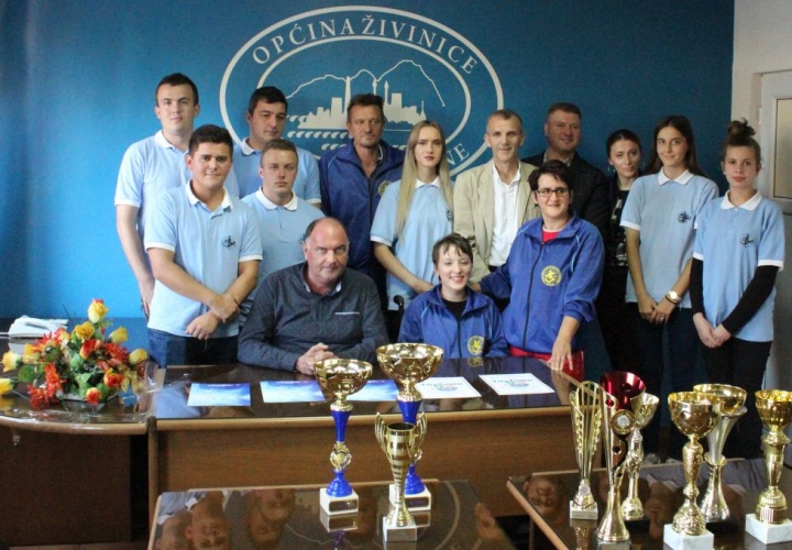 Prijem za članove Streljačkog sportskog kluba Konjuh i Streljačkog kluba osoba sa invaliditetom