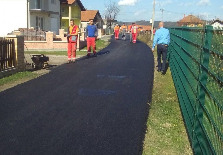 Zavrešeno asfaltiranje novih dionica puta u Mjesnoj zajednici Priluk
