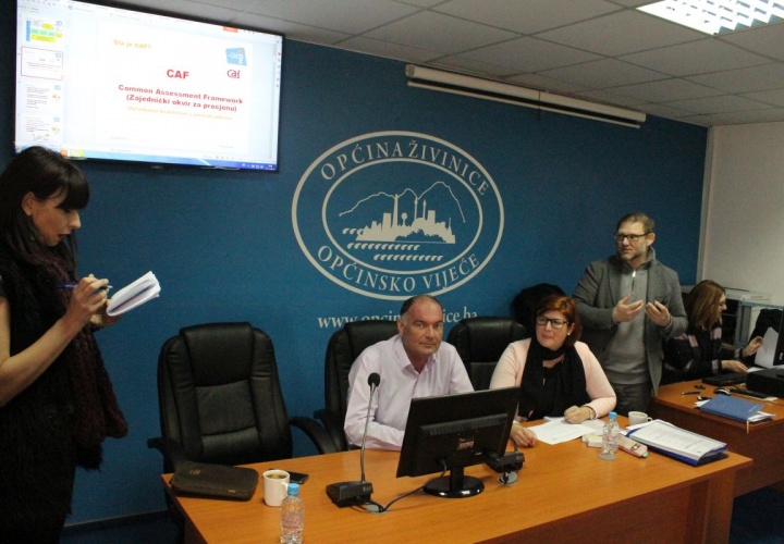 Održana treća radionica u okviru implementacije CAF modela u Općini Živince