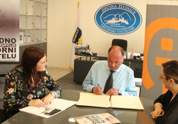 Potpisan Memorandum o sardnji za prevenciju korupcije u Općini Živinice