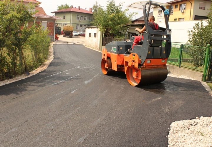 Asfaltirana nova saobraćajnica u Gradu Živinice