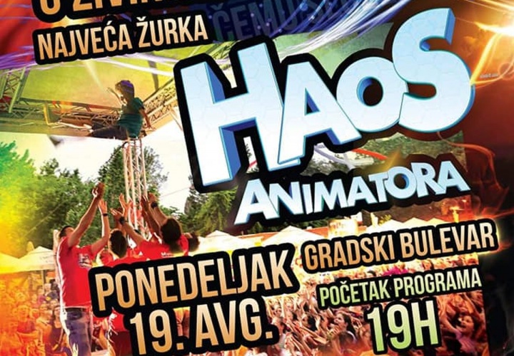 Haos animatori iz Novog Sada dolaze u Grad Živinice