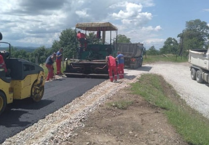 Asfaltirana nova dionica puta u Mjesnoj zajednici Kovači