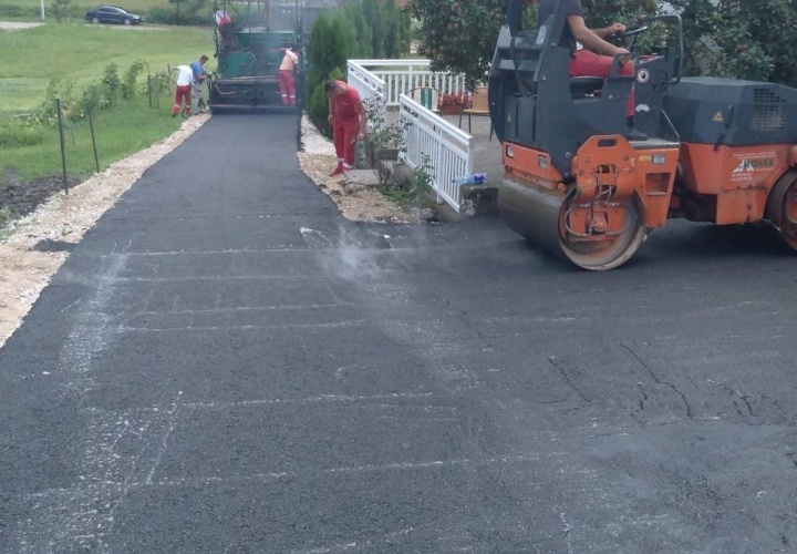 Asfaltirana nova dionica puta u Mjesnoj zajednici Suha