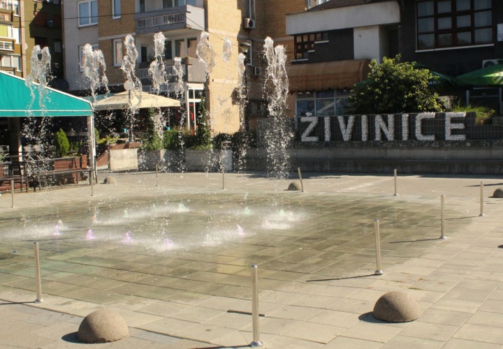 U probni rad puštena fontana na Gradskom bulevaru
