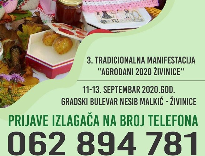 Manifestacija “Agrodani 2020 Živinice”