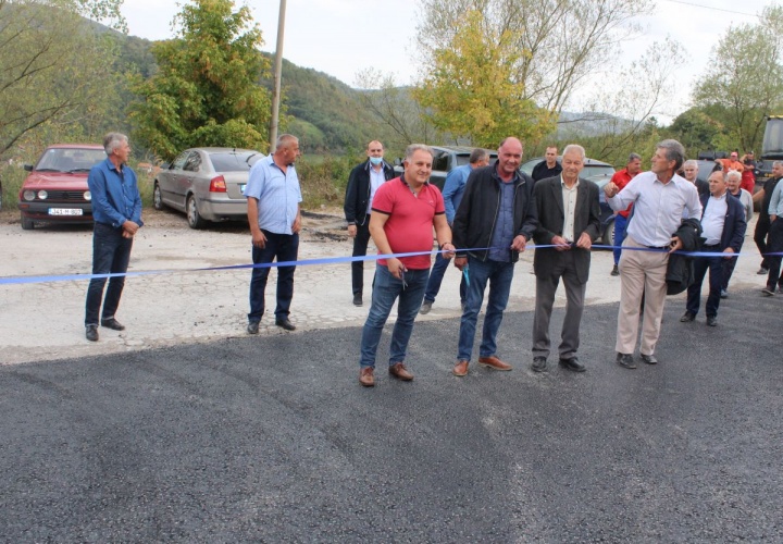 Završena izgradnja i asfaltiranje puta u Mjesnoj zajednici Šahići