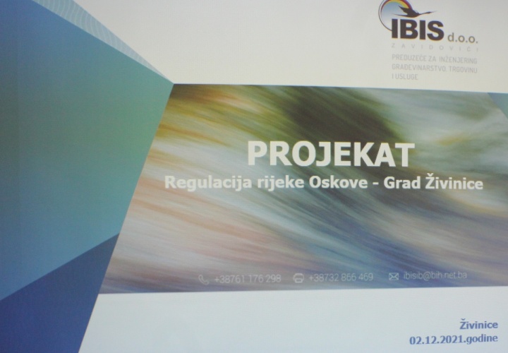 Izvršena prezentacija Projekta uređenja korita rijeka Oskove i Gostelje