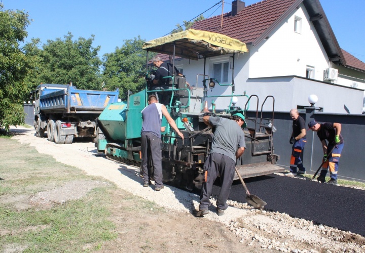 Završeno asfaltiranje dionice puta u Mjesnoj zajednici Đurđevik
