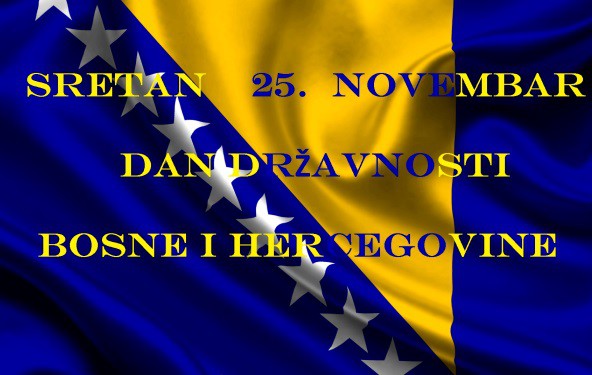 Čestitka za Dan državnosti Bosne i Hercegovine
