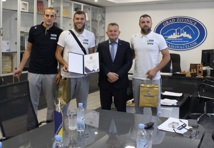 Gradonačelnik Muhić upriličio prijem za predstavnike KK Basket Živinice