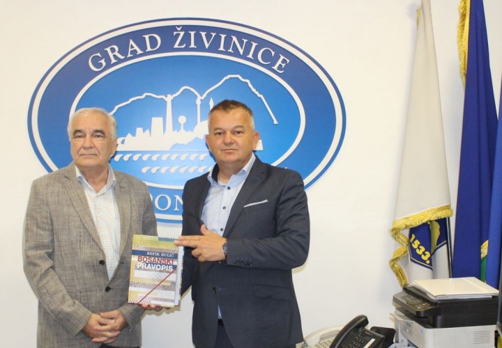 Upriličen prijem za Refika Bulića autora knjige „Bosanski pravopis“